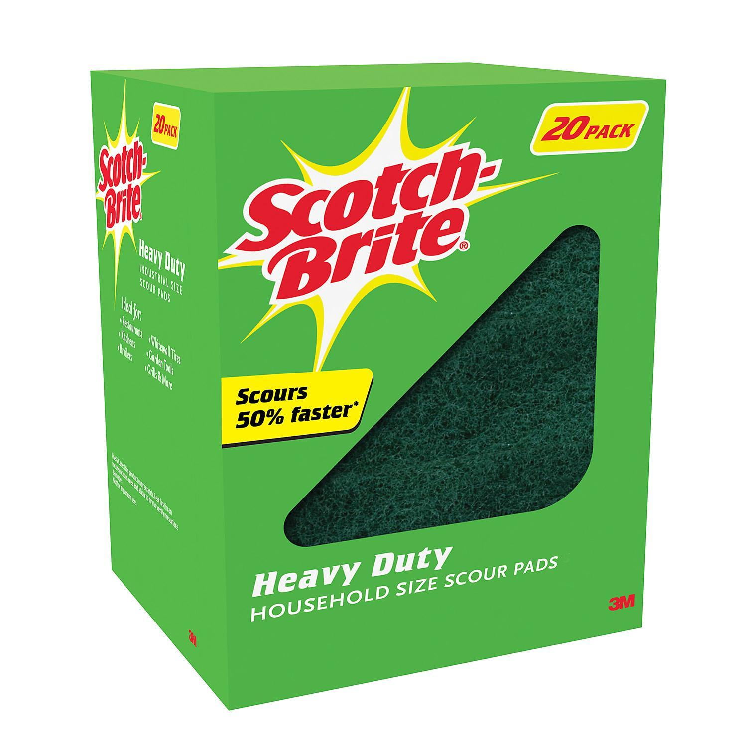 Scotch-Brite Heavy Duty Industrial Sized Scour Pads (20ct.) - Sam's Club