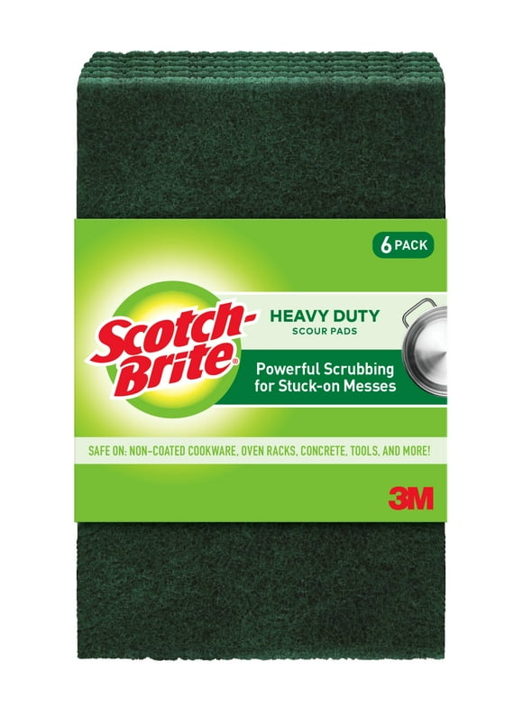Scour Pads in Sponges and Scrubbers