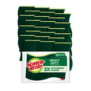 Scotch-Brite Heavy Duty Scrub Sponge, 24 Sponges Total