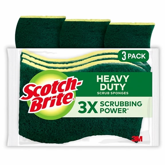 Scotch-Brite Heavy Duty Scrub Sponge (Pack of 20)