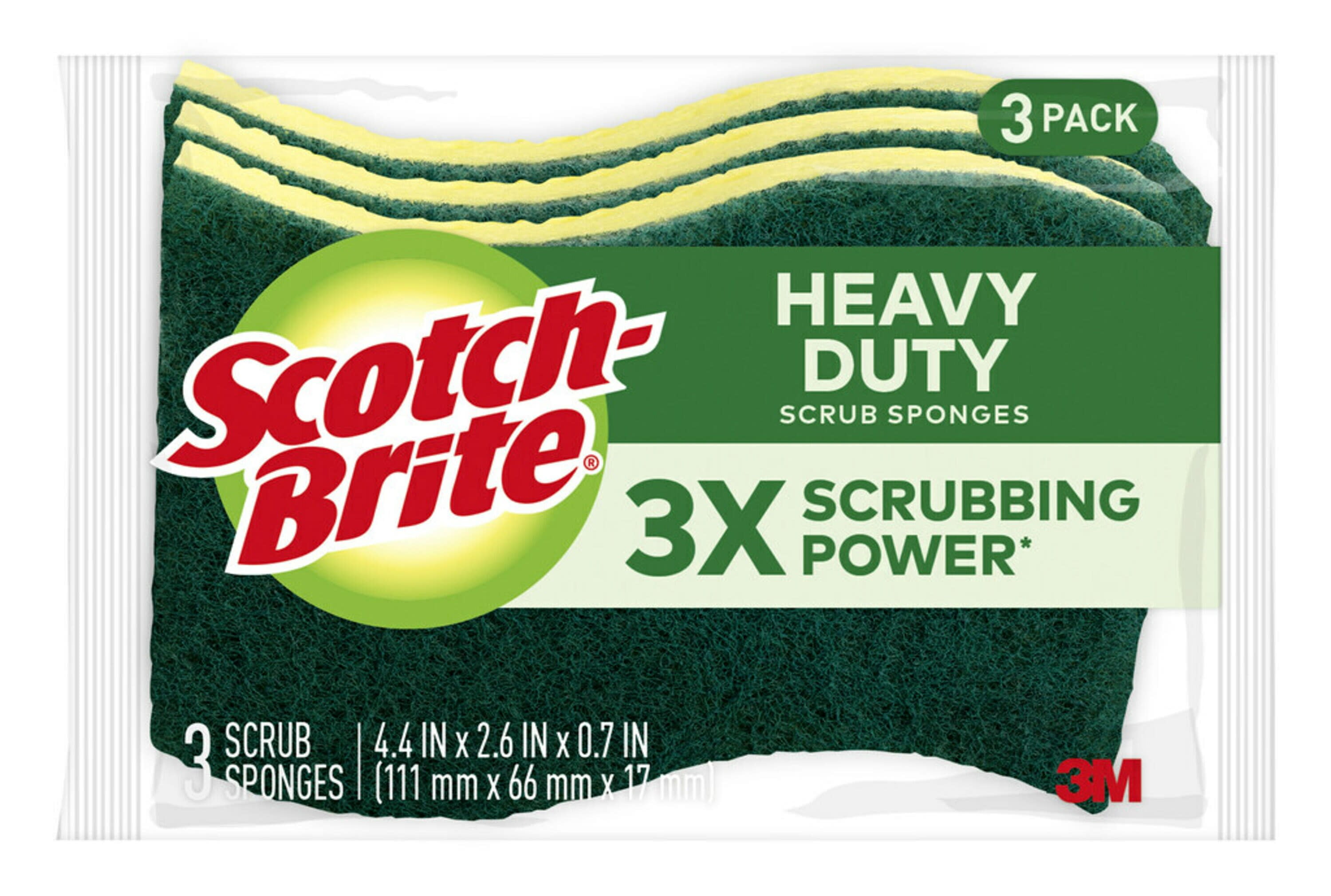 Scotch-Brite® Heavy-Duty Scrub Sponges, 6 pk - Kroger