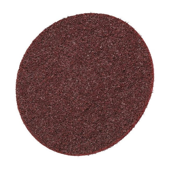 Hook-and-Loop Surface Conditioning Disc, 8" Dia, No Hole, Aluminum Oxide, Not Applicable Grit