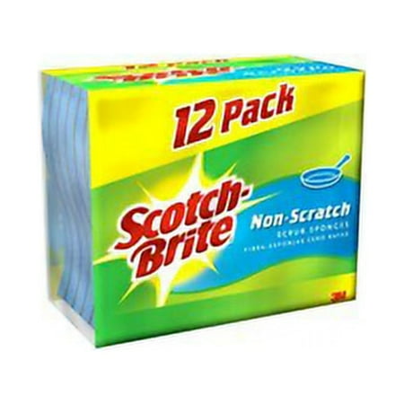 Scotch-Brite® Large Non-Scratch Scrub Sponge, 2/Pack