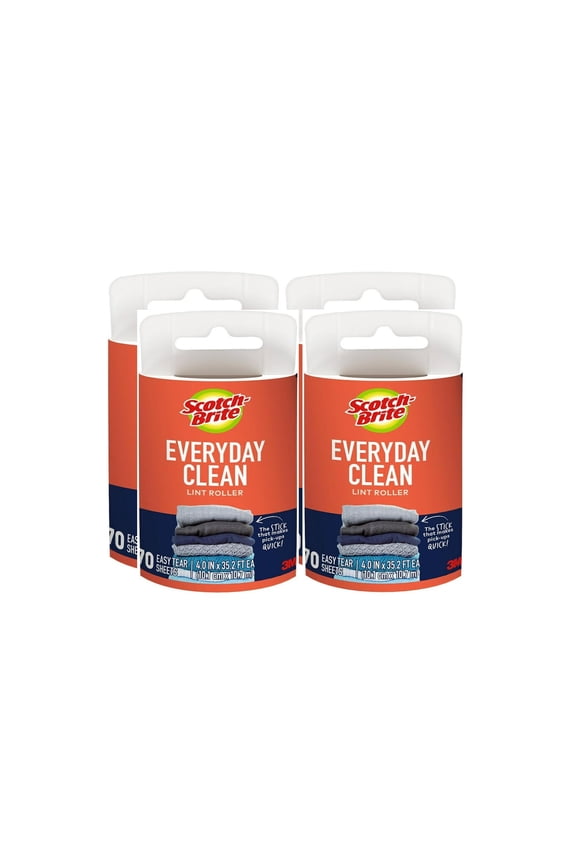 Lint Roller Refill Roll 56 ea (Pack of 4)