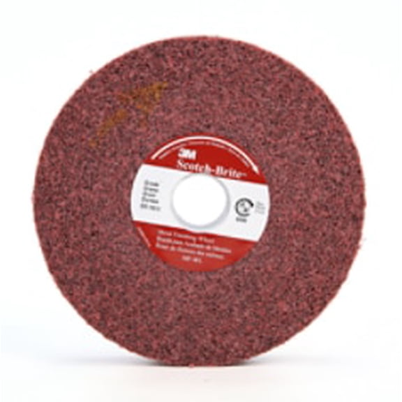 Scotch-Brite Metal Finishing Convolute Wheel, MF-WL, 6A Medium, 6 in x 1 in x 1 in, 3 ea/Case (Case of 3) SKU 7010365658