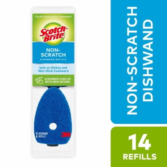 2X - Scotch-Brite Non-Scratch Dishwand Refills