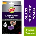 ScotchBrite NonScratch Glass Cooktop Wand with 2 Replacement Heads