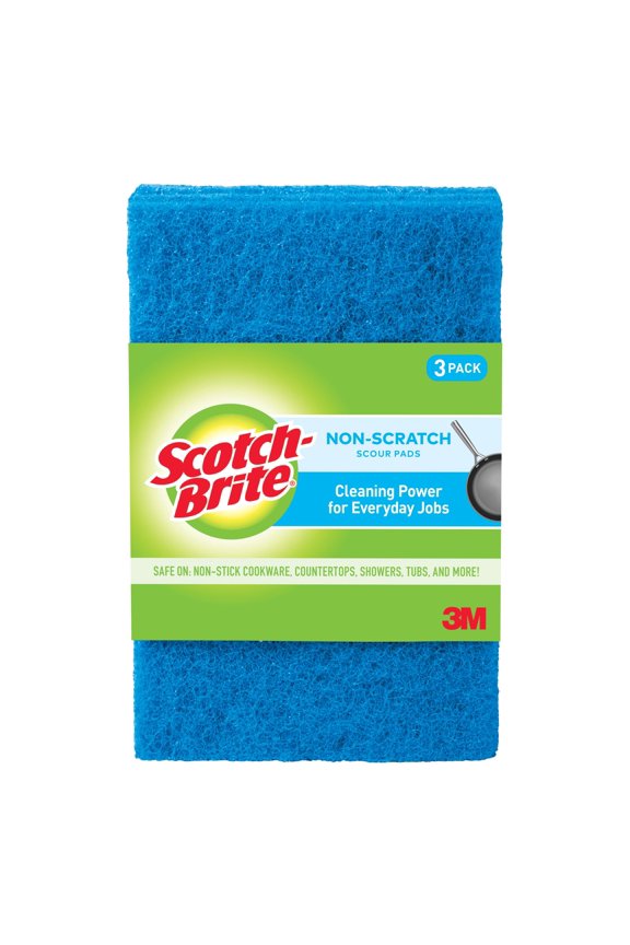 Non-Scratch Scour Pad, 30 Count, Value Pack