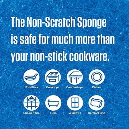 Scotch-Brite Non-scratch Scrub Sponge (Pack of 36)