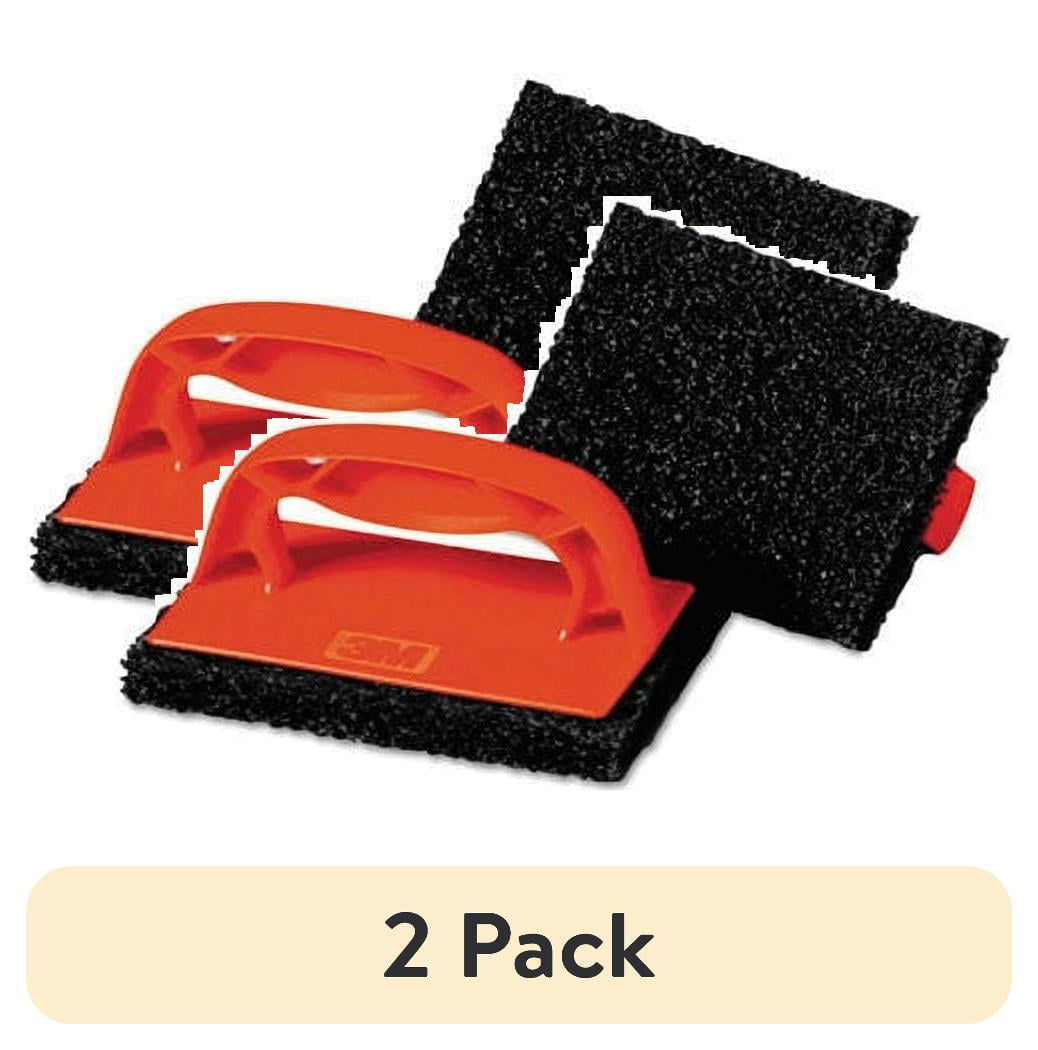 Scotchbrick Griddle Scrubber 9537, 4 x 6 x 3, Red/Black, 12/Carton Scotchbrick Griddle Scrubber 9537, 4 x 6 x 3, Red/Black, 12/Carton