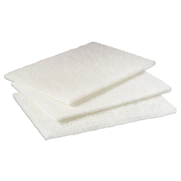Light Duty Cleansing Pad, 6 x 9, White, 20/Pack, 3 Packs/Carton Light Duty Cleansing Pad, 6 x 9, White, 20/Pack, 3 Packs/Carton