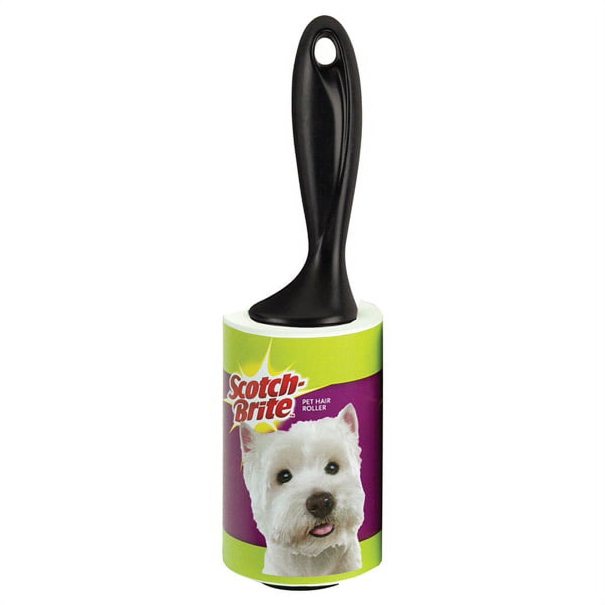 Rullo Toglipeli Per Animali Domestici 124x24 Cm Con Manico Telescopico E 5 Rotoli Adesivi: Spazzola Per Pelucchi Per Pavimenti, Tappeti E Divani