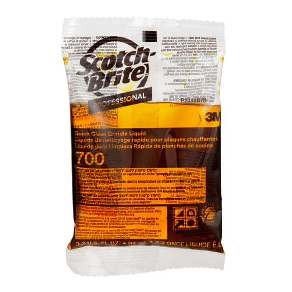 Scotch-Brite Quick Clean Griddle Liquid: 3.2 oz.