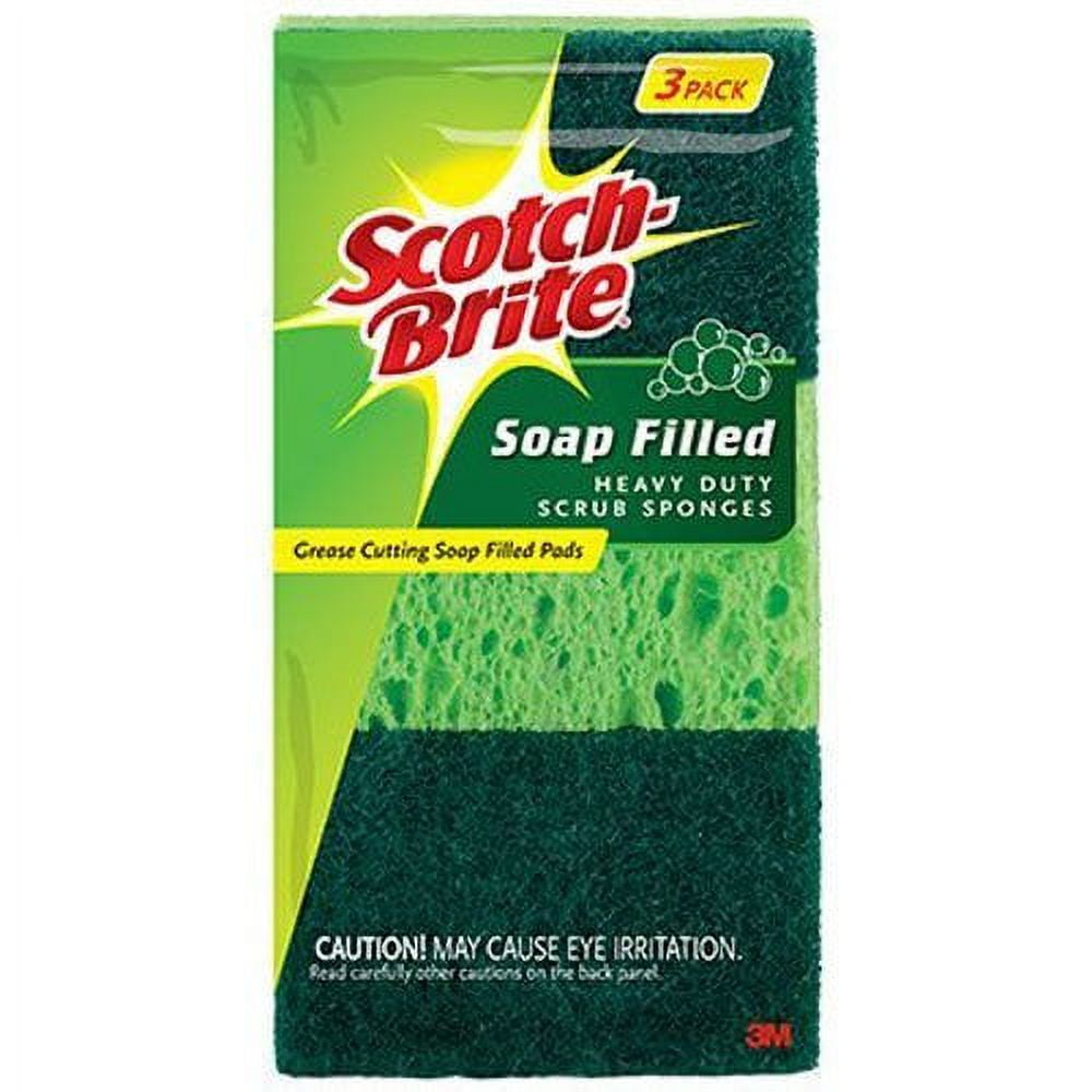 ScotchBrite Rescue No Rust Soap Mini Pads 300, 3Count