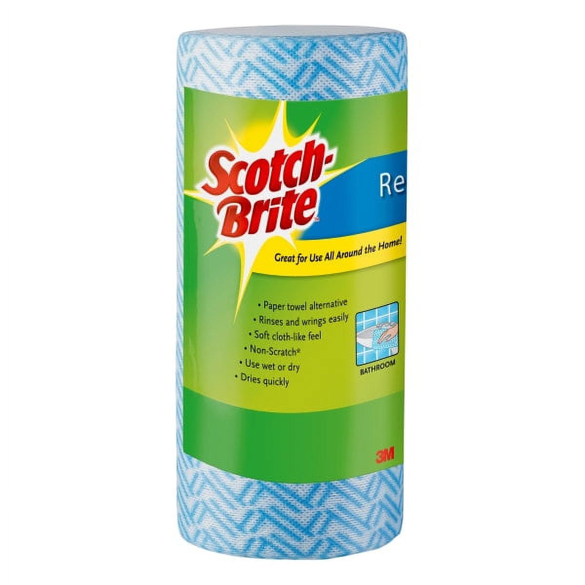 Scotch-Brite Reusable Wipes 40 Sheets/Pkg- New In Packaging