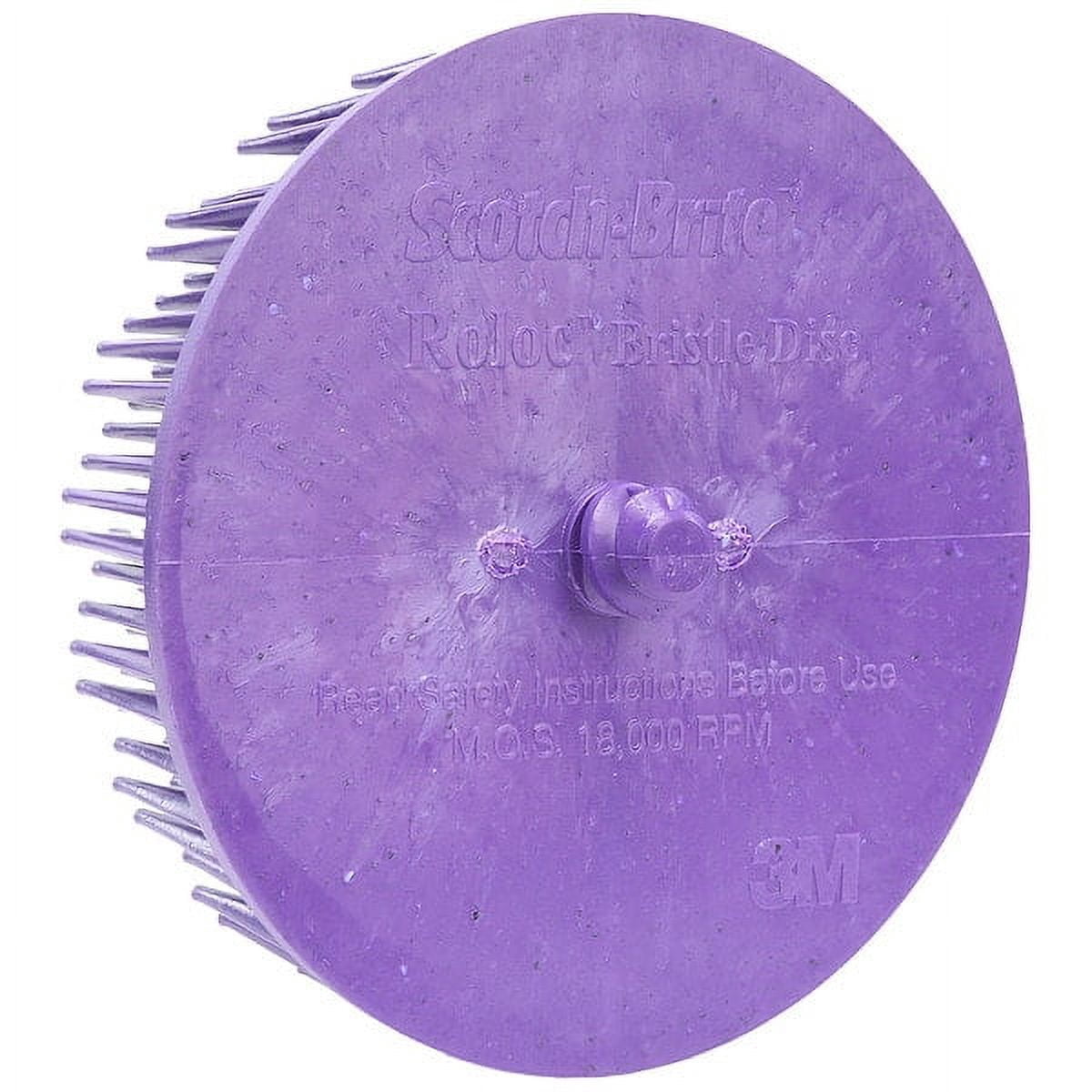 Scotch-Brite Roloc Body Man's Bristle Disc, 07537, 3 in 36 - Walmart.com
