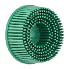 Scotch-Brite Roloc Bristle Disc, RD-ZB, 50, TR, Green, 2 in x 5/8 in, Tapered, 10/Carton, 40 ea/Case (Case of 40) SKU 7000000742