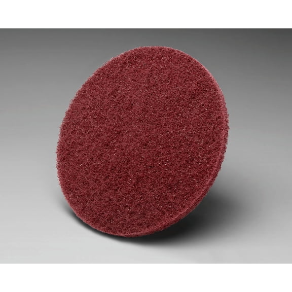 Scotch-Brite Roloc High Strength Disc, HS-DR, A/O Medium, TR, 2 in, 50 per inner, 200 per case