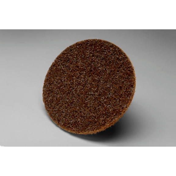 Scotch-Brite Roloc SE Surface Conditioning Disc, SE-DR, A/O Medium, TR, 3 in, 25 per inner, 100 per case