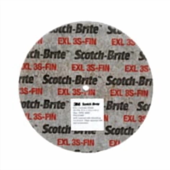Scotch-Brite SST Unitized Wheel, 6 in x 1/4 in x 1/2 in 7S FIN, 8 ea/Case (Case of 8)