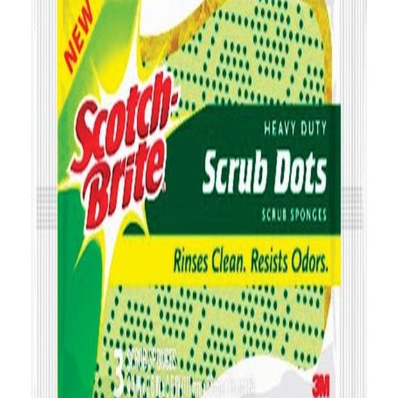 Scotch-Brite Scrub Dots Heavy Duty (Pack of 8)