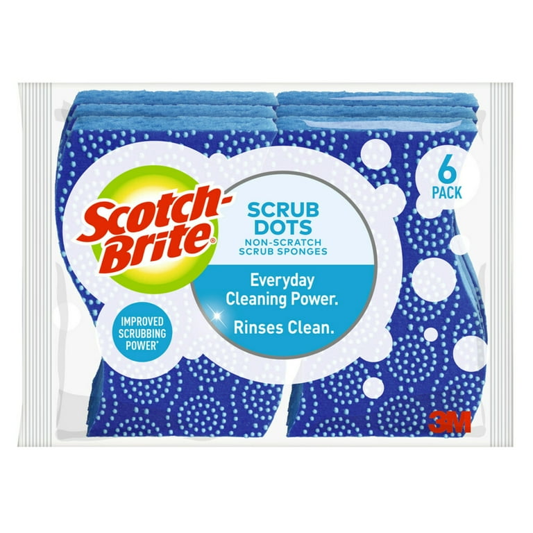 Scotch-Brite Scrub Dots Non-Scratch Sponge - 4.8 Scotch-Brite Scrub Dots Non-Scratch Sponge - 4.8