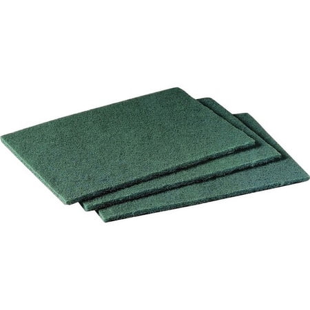 Scotch-Brite Scrubbing Pads - 9" Height x 6" Width x 9" Depth - 60/Carton - Synthetic - Green | Bundle of 10 Cartons
