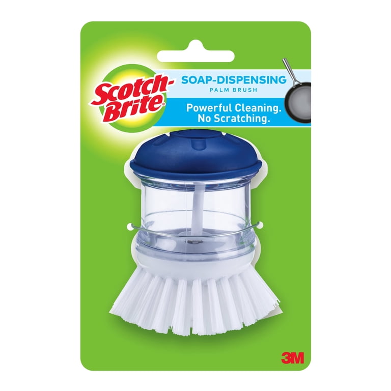 Scotch-Brite Soap Dispensing Pump Brush, Comfort Grip Handle