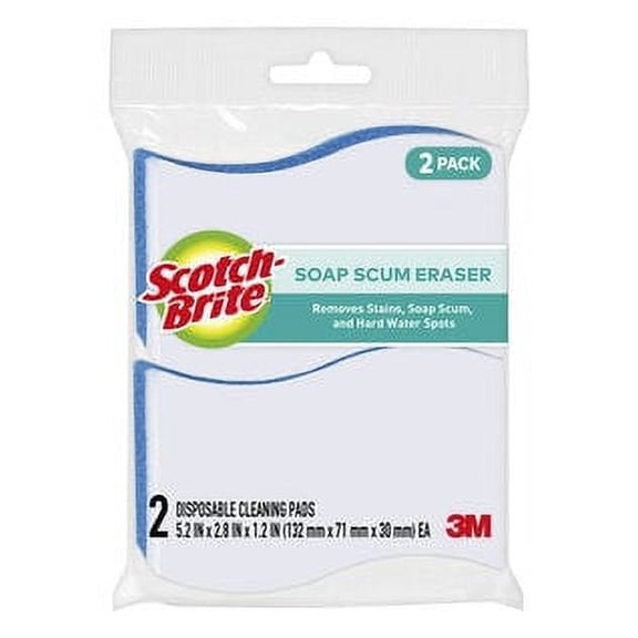 Scotch-Brite Soap Scum Eraser 832B-6, 6/2