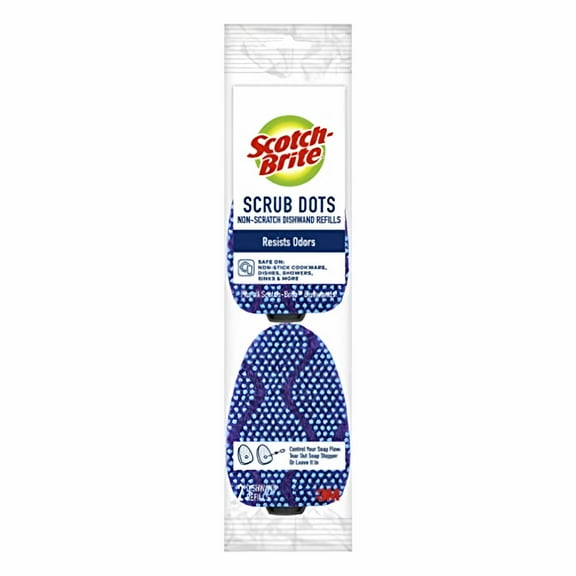 Scotch-Brite Stay Fresh Non-Scratch Dishwand Refills (Pack of 5)