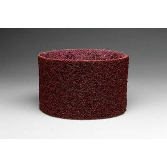 Scotch-Brite Surface Conditioning Belt, 15-1/2" Length x 3-1/2" Width, Medium, Maroon (Pack of 1)