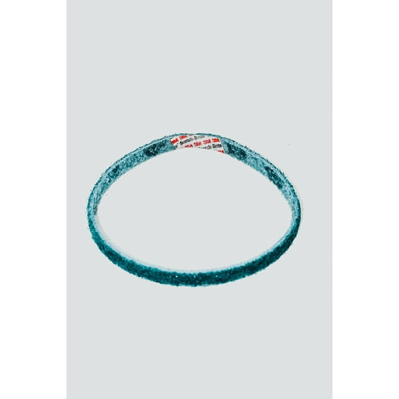 Scotch-Brite Surface Conditioning Belt, 18" Length x 1/2" Width, Very Fine, Blue (Pack of 1)
