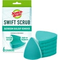 Scotch-Brite Swift Scrub Bath Cleaner Scrubbers, Soap Scum Remover for ...