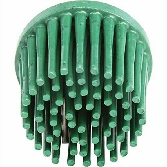 Scotch-Brite Roloc Bristle Disc, 3 in x 5/8 Tapered 120