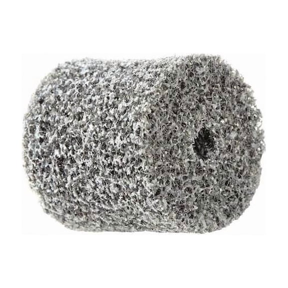 Scotch-Brite Unitized Wheel, 3 in Dia, 3 in W, 1/4 in Arbor Hole 61500157435