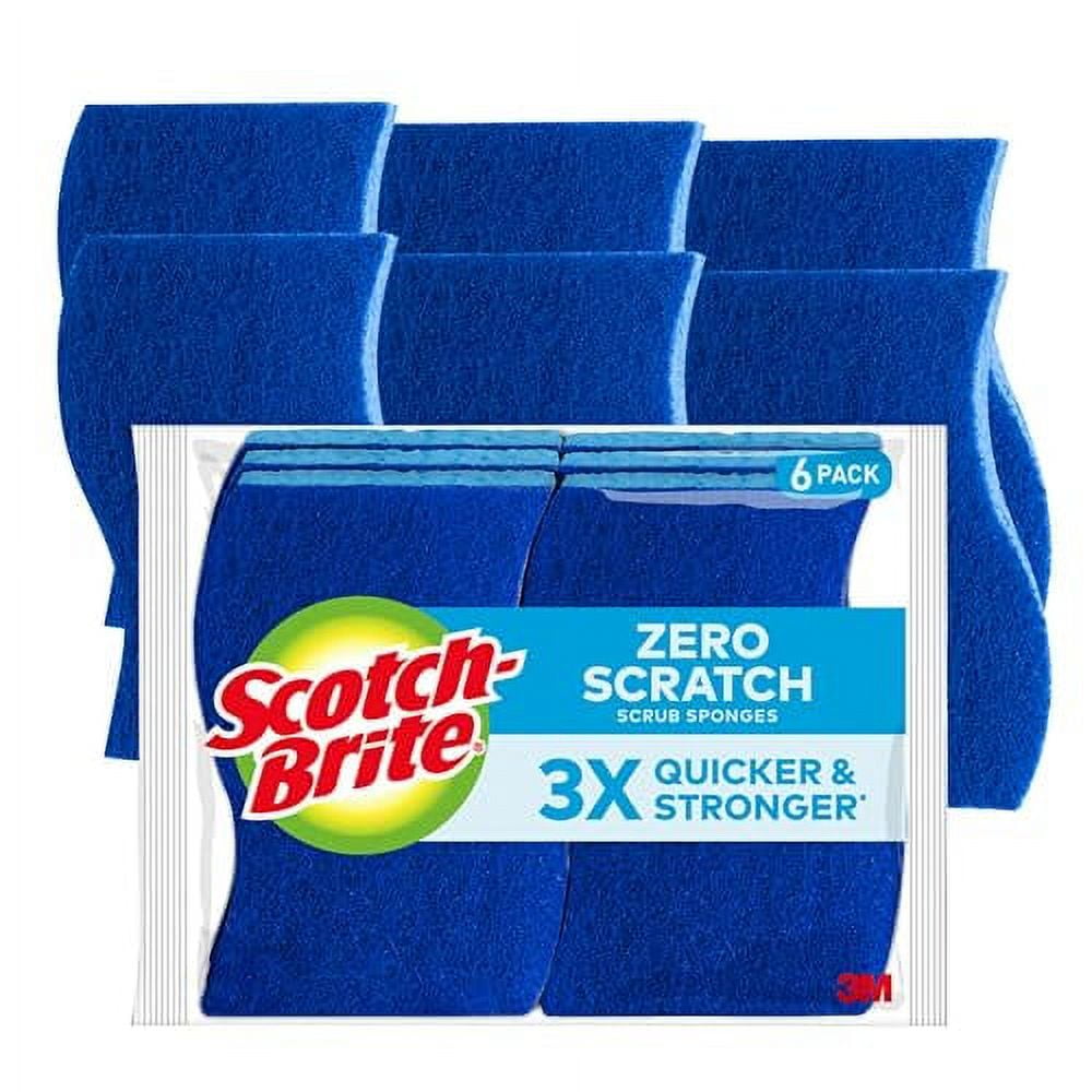 Scotch-Brite Blue Non-Scratch Multi-Purpose Scrub Sponge Pack