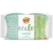 Scotch-Brite ocelo Light Duty Scrub Sponges, 6 Sponges Total