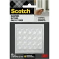 Scotch Clear Adhesive Bumper Pads 40 PCS, SelfStick Rubber Pads 1/2