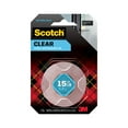 thumbnail image 1 of Scotch Clear Double Sided Mounting Tape, 1" x 60", 1 Roll, 1 of 9