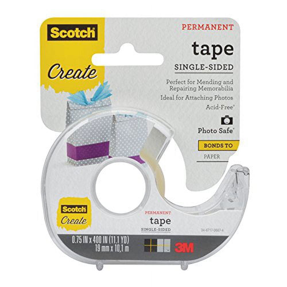Scotch Scotch Wall-Safe Tape - 22.22 yd Length x 0.75 Width - 6 / Pack -  Translucent - Advanced Safety Supply, PPE, Safety Training, Workwear, MRO  Supplies