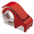 Scotch DP300RD Compact and Quick Loading Dispenser for Box Sealing Tape