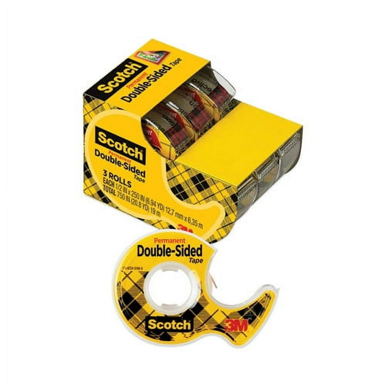 Double-Sided Permanent Tape in Handheld Dispenser, 1 Double-Sided Permanent Tape in Handheld Dispenser, 1