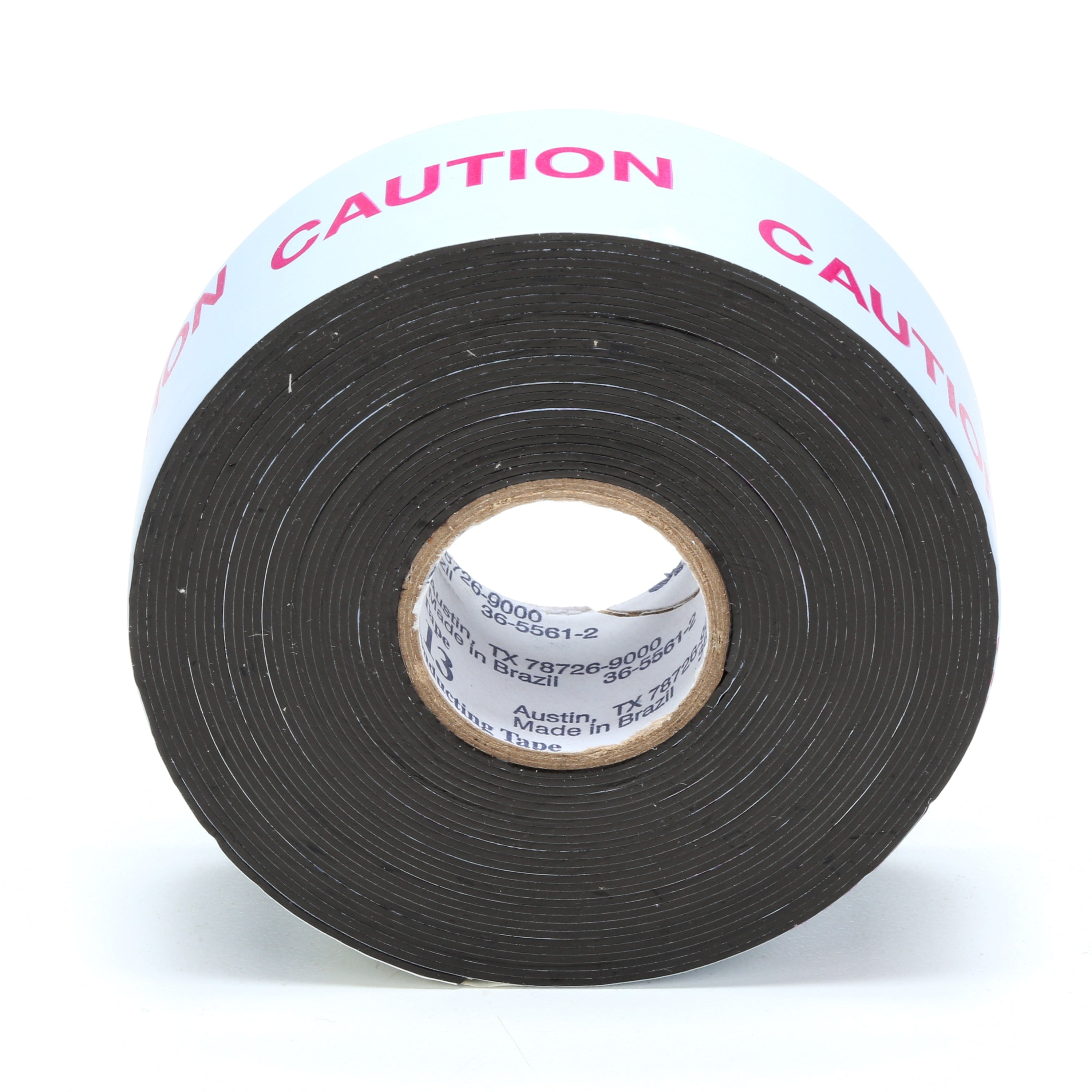 Scotch Electrical Semi-Conducting Tape 13, 1 in x 15 ft, Printed, Black, 1 roll/carton, 112 rolls/Case