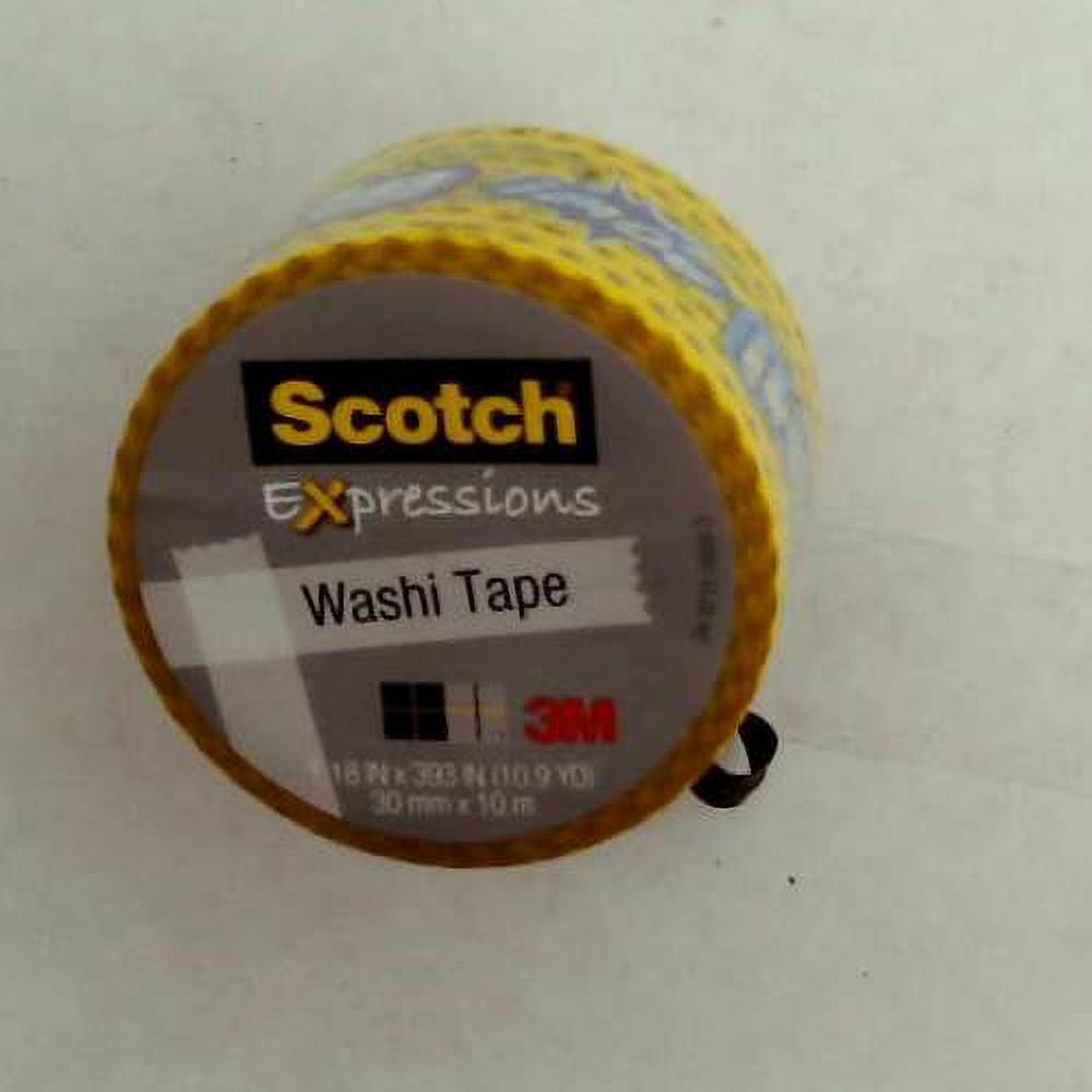 SCOTCH EXPRESSIONS WASHI TAPE C1017-3-P32 ASSTED