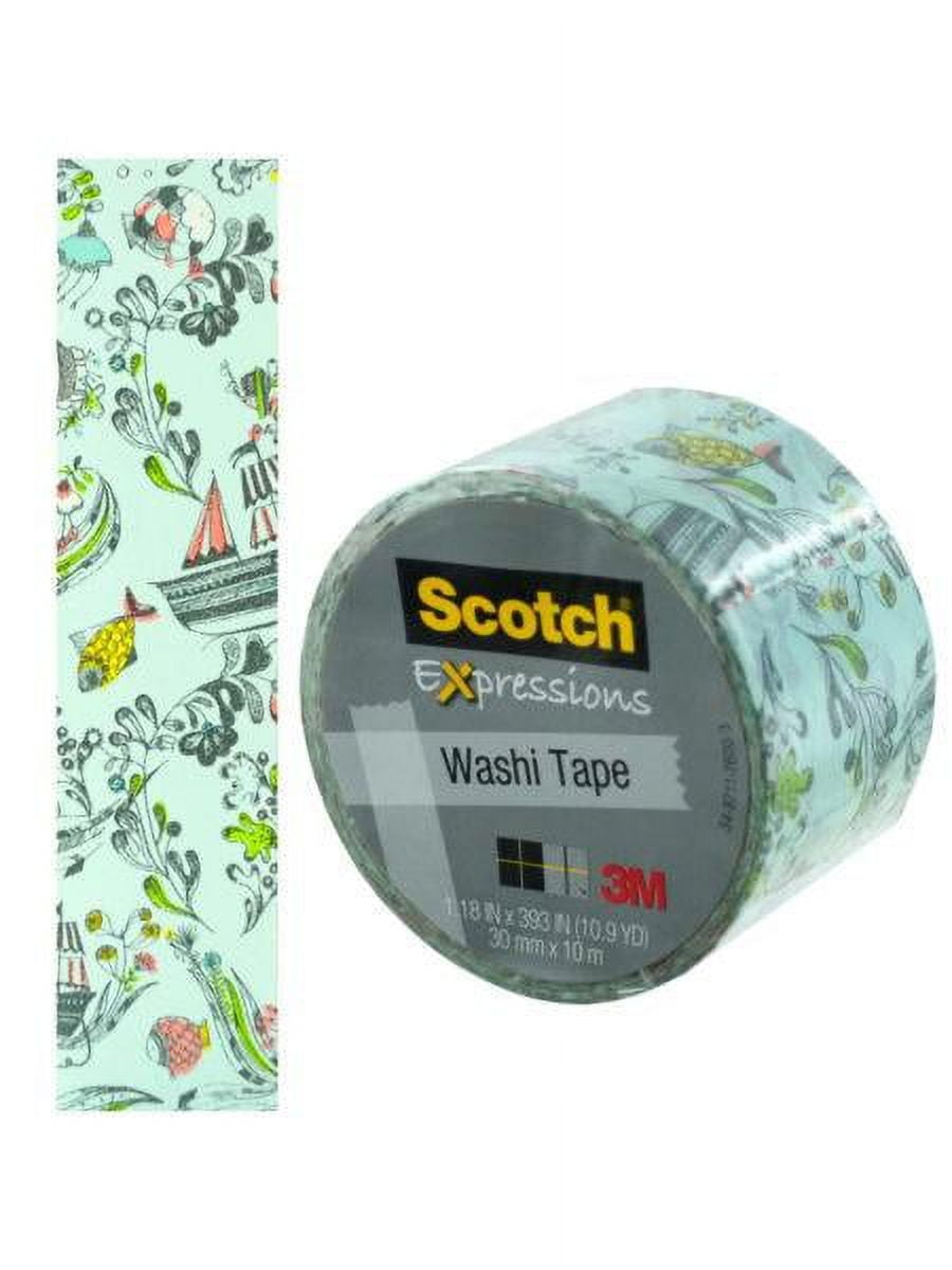 Scotch Expressions Water Adventure Washi Tape (Available in a pack of 24)