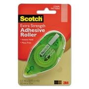Scotch Extra Strength Adhesive Roller, 0.375 x 396 in.