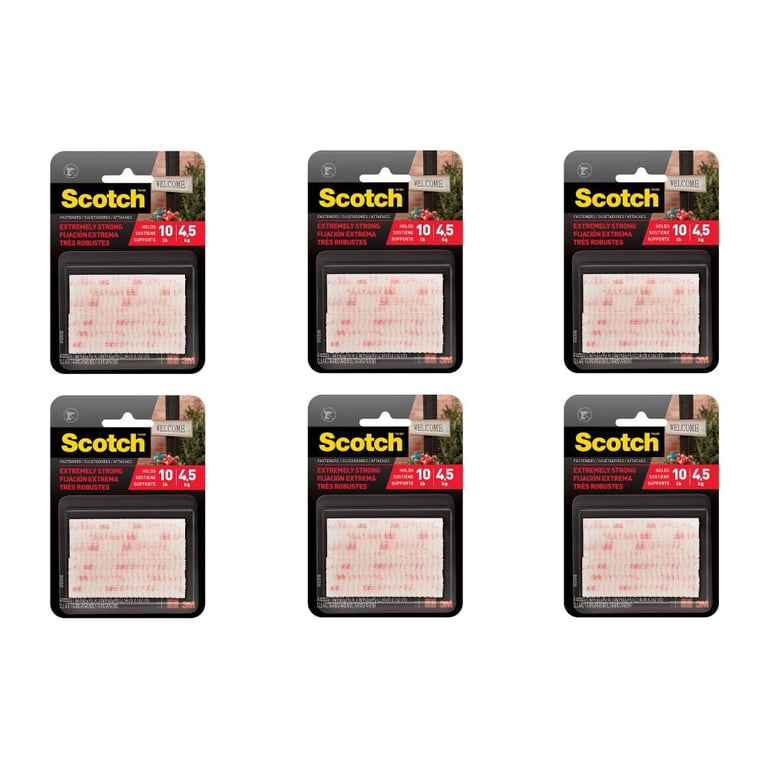 その他 Scotch P6-60HGN Scotch Extreme Fasteners Weather Resistant Dual Lock Strength 6