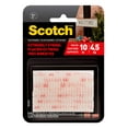 Scotch Extreme Interlocking Fasteners, 4 Strips, 1" x 3", Delivers