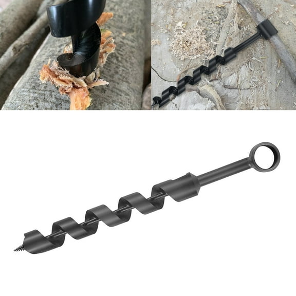 Scotch Eye Wood Auger Drill Bit Hand Auger For Survival and Camping Gear Packs
