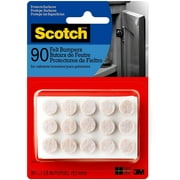 Scotch Felt Bumpers, SP952-NA, 3/8 in, 90 pcs Beige, 3M Company SP952-NA